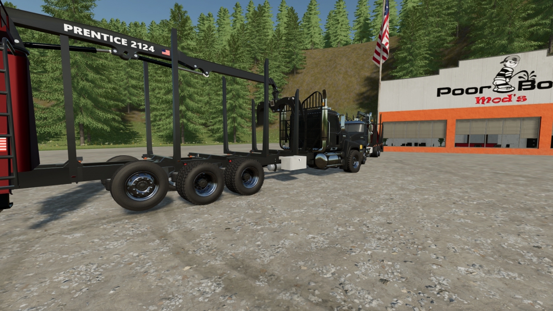 Mack Rear Loader Truck