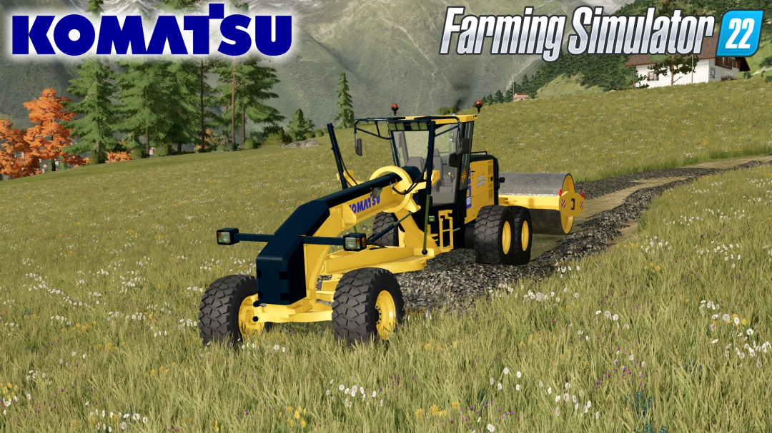 Komatsu GD-655 Motor Grader