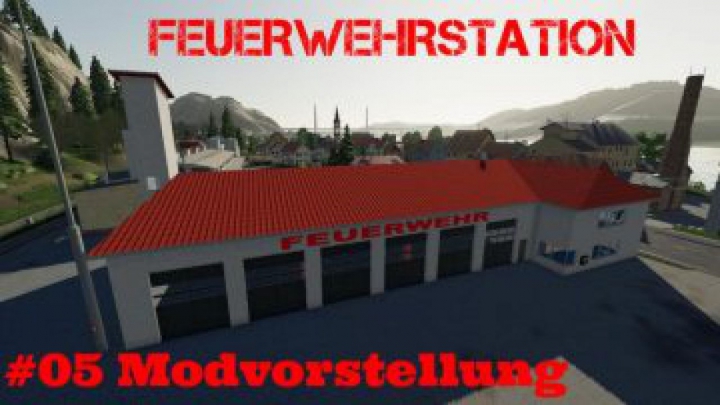 Mod-Network || FS19 Fire station v2.0 Mod for farming simulator 19