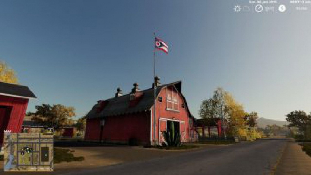 FS19 Ohio State Flag V1.0.0