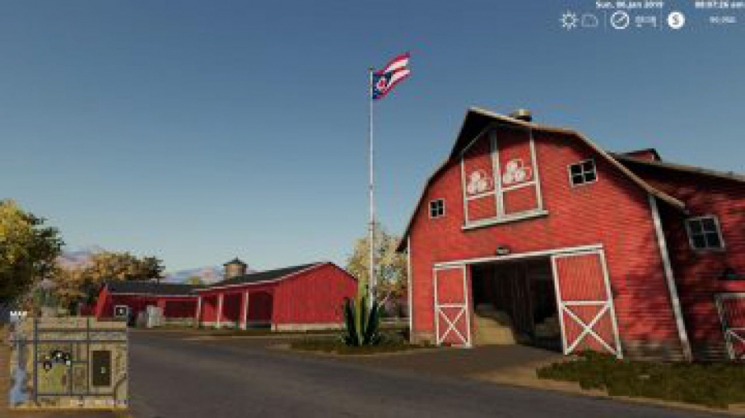 FS19 Ohio State Flag V1.0.0