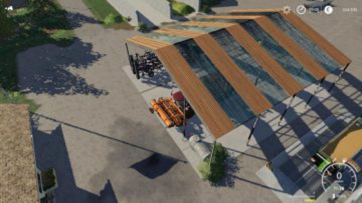 Trending mods today: FS19 Shed with paved floor + transparent roof v1.0.0.1