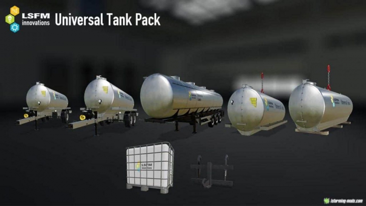 Trending mods today: FS19 LSFM Universal Tank Pack V1.0.0.0
