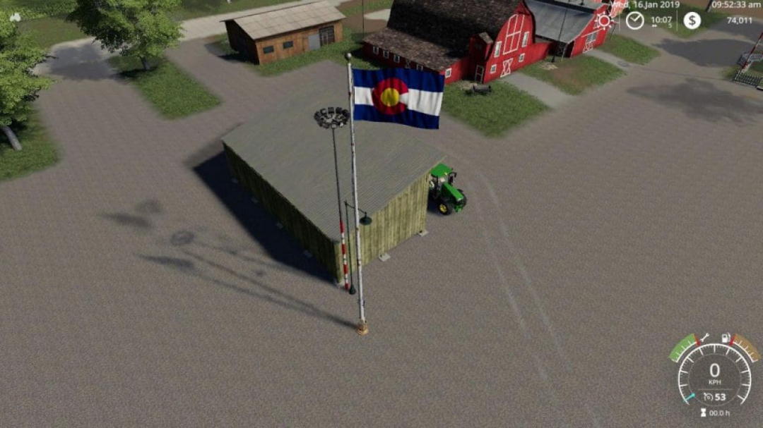 FS19 Colorado Flag v1.0.0.0