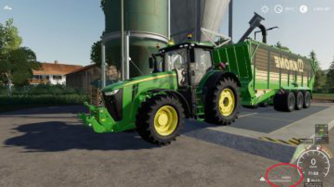 FS19 Unlimited Krone TX560D v1.1