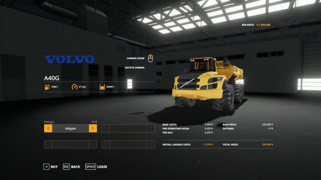 FS19 Volvo A40 v1.0.0.0