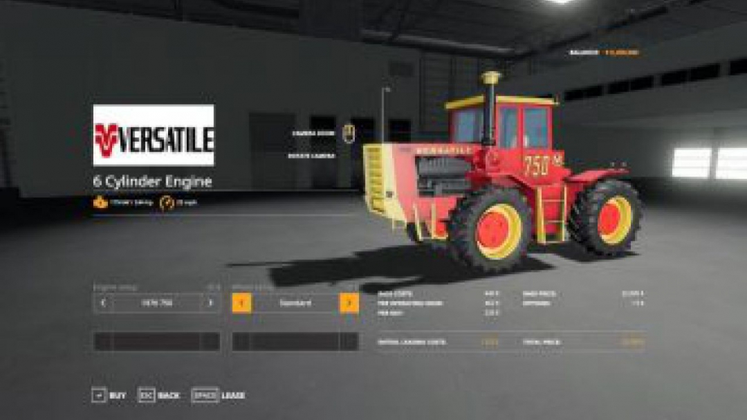 FS19 Versatile 6 cylinder series