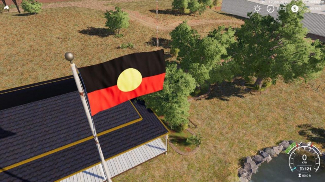 FS19 Australian Aboriginal Flag v1.0.0.0