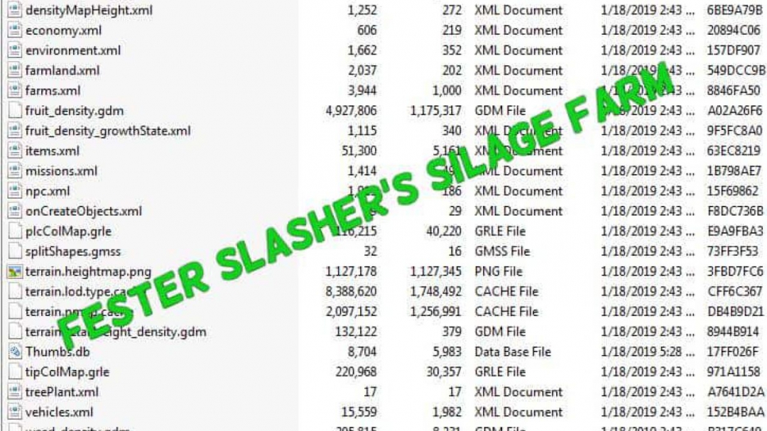 FS19 Fester Slasher’s silage farm v1.0