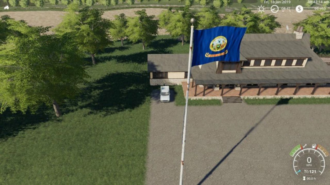 FS19 Idaho Flag v1.0.0.0