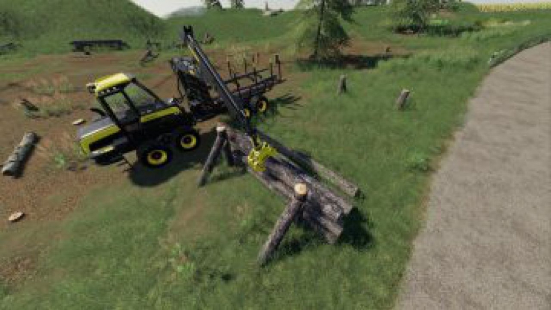 FS19 Wooden Support / Storage v1.0.0.1