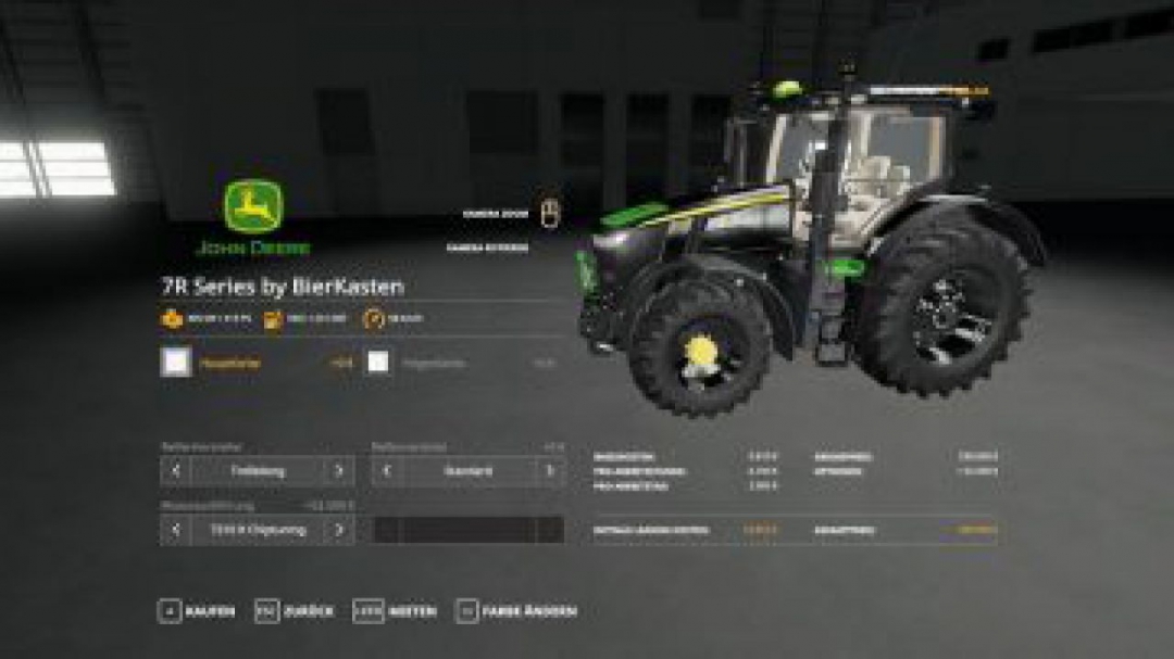 FS19 John Deere 7R Chiptuning v1.0