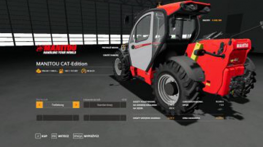 FS19 MANITOU CAT-Edition