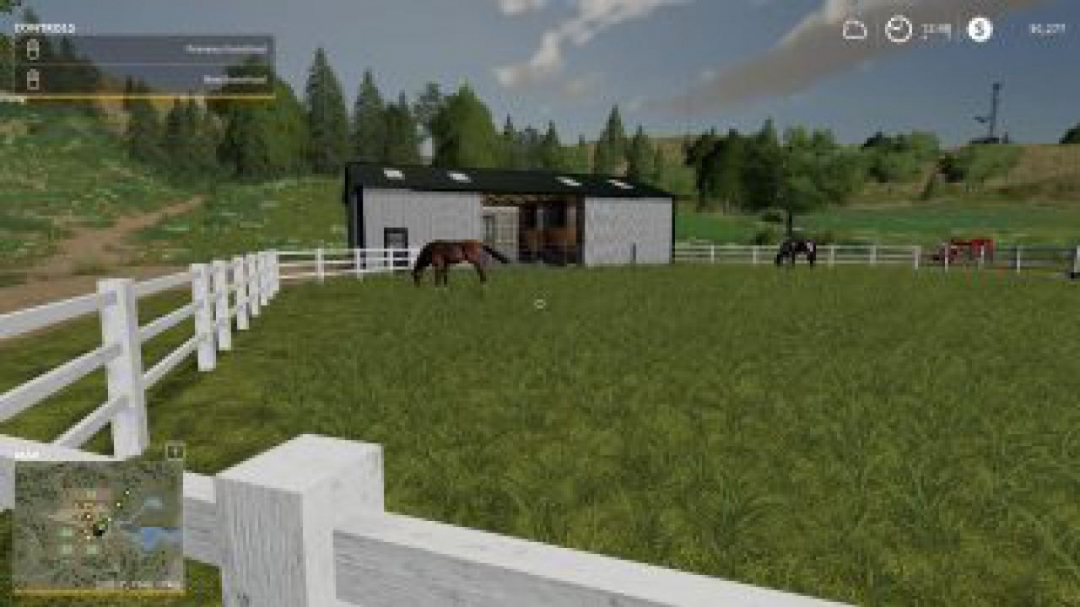 FS19 Small American Stable v1.0