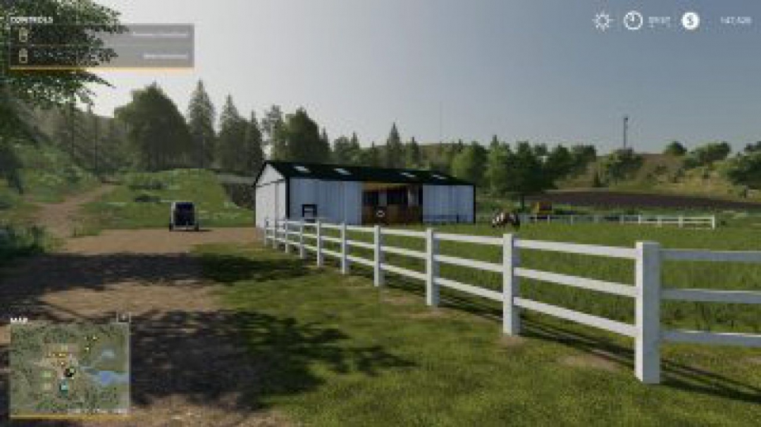 FS19 Small American Stable v1.0