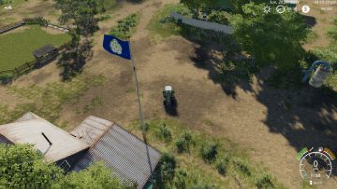 FS19 Yorkshire Flag v1.0.0.0