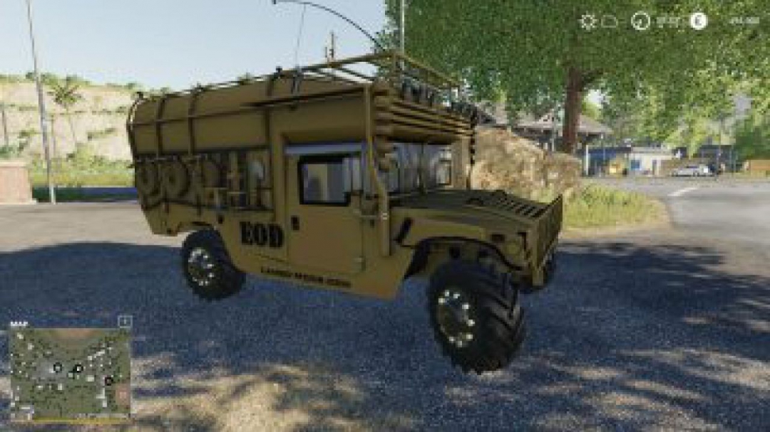 FS19 Army humvee v1.0