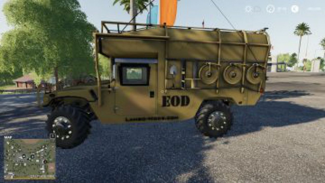 FS19 Army humvee v1.0