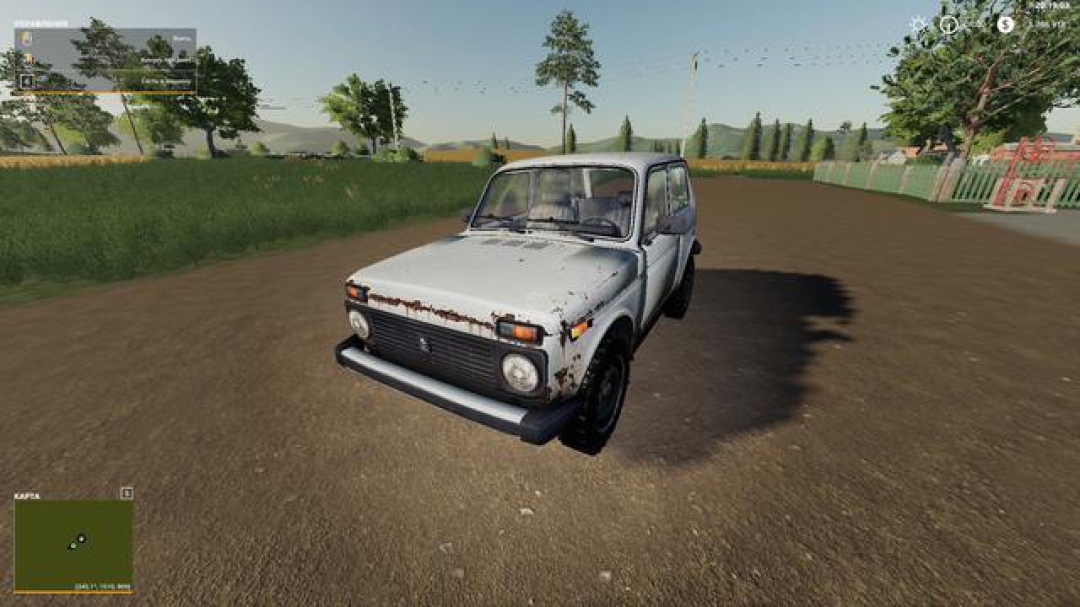 FS19 LADA Niva 4×4 v1.0.0.0