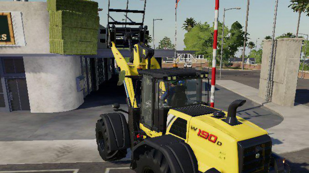 FS19 Wheel Loader Bale Fork v1.0.0.0