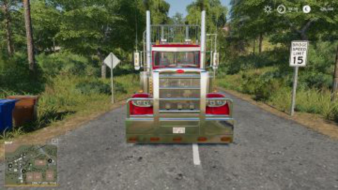 FS19 Peterbilt log truck v1.0