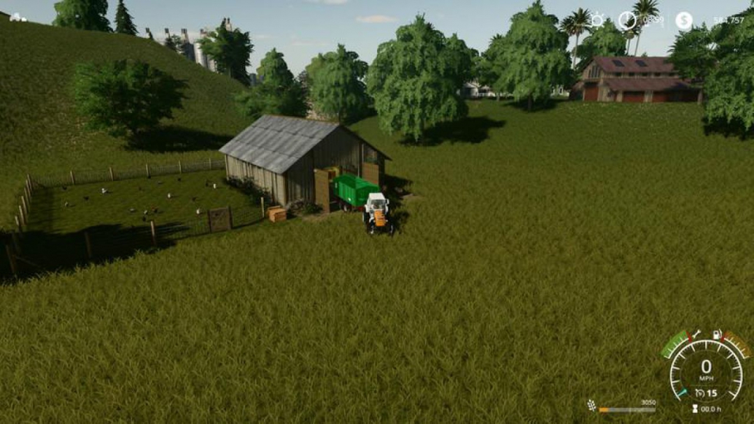 FS19 American chicken coop v1.0