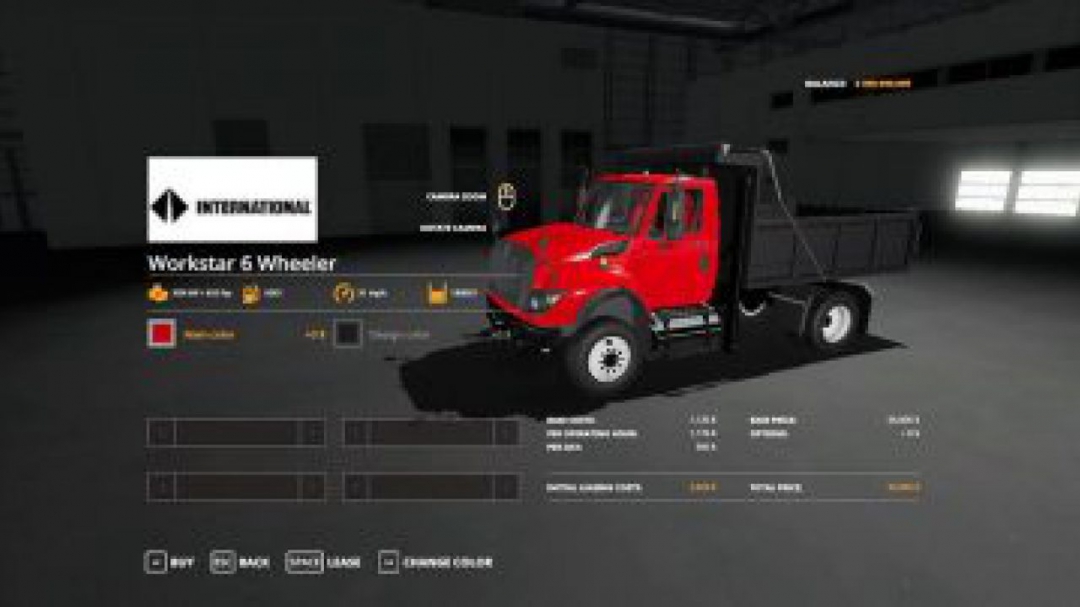 FS19 Interational Workstar Dump Truck Idk Probally Final