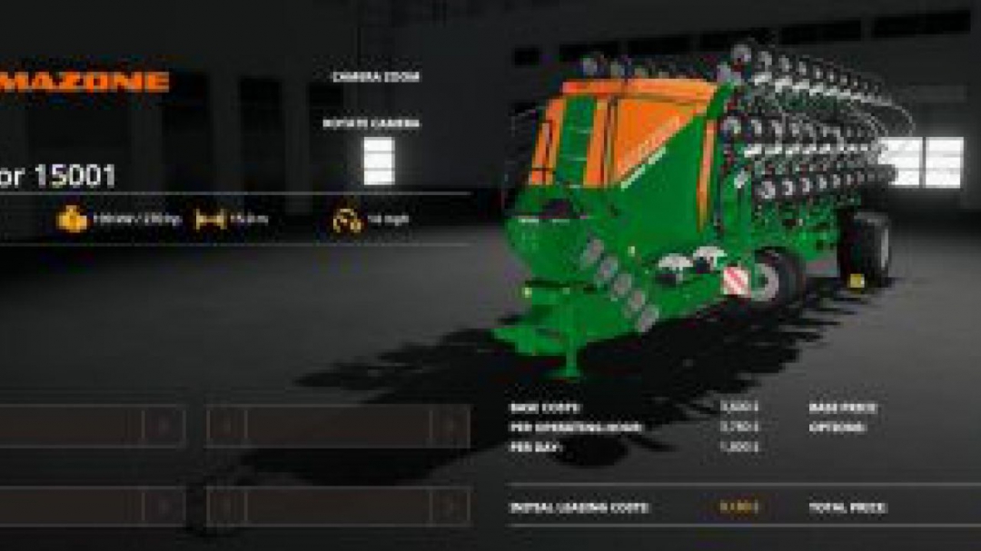 FS19 Amazone Condor 15001 v1.0