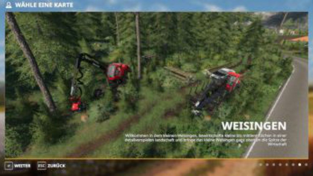 FS19 Weisingen Forst v1.0