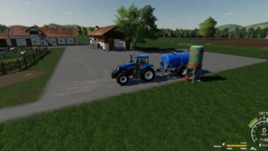 FS19 Zunhammer milk and water barrel v1.1