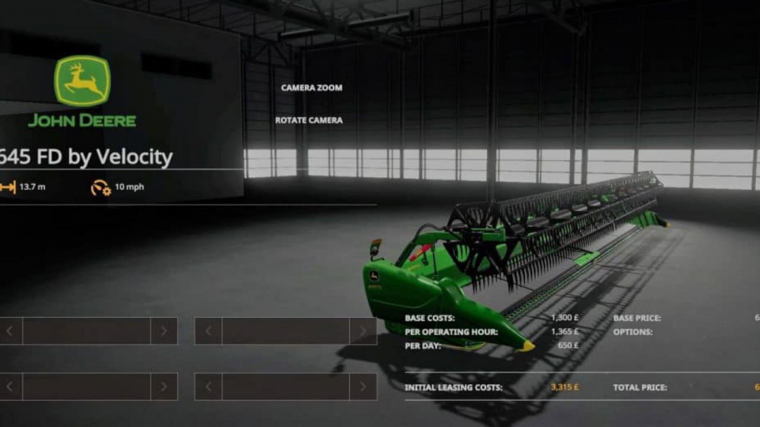 FS19 John Deere 645FD v1.0