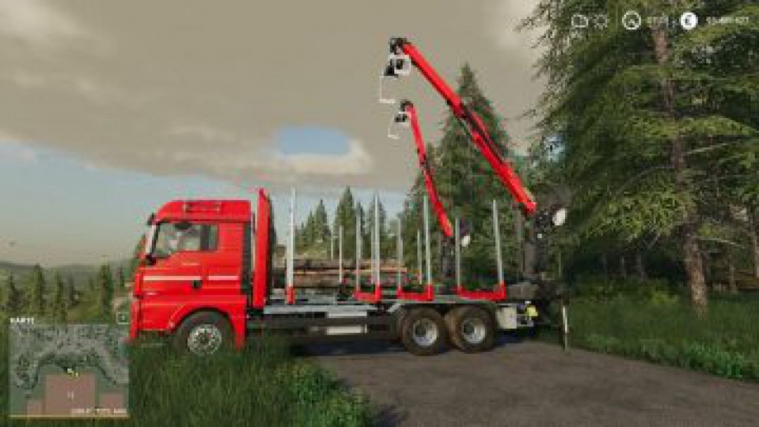 FS19 MAN FORST LKW v1.2.4