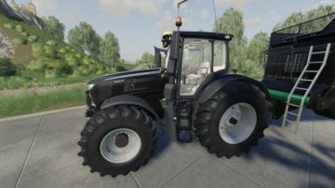 FS19 John Deere 6R + 643R Green + Black Pack v1.0