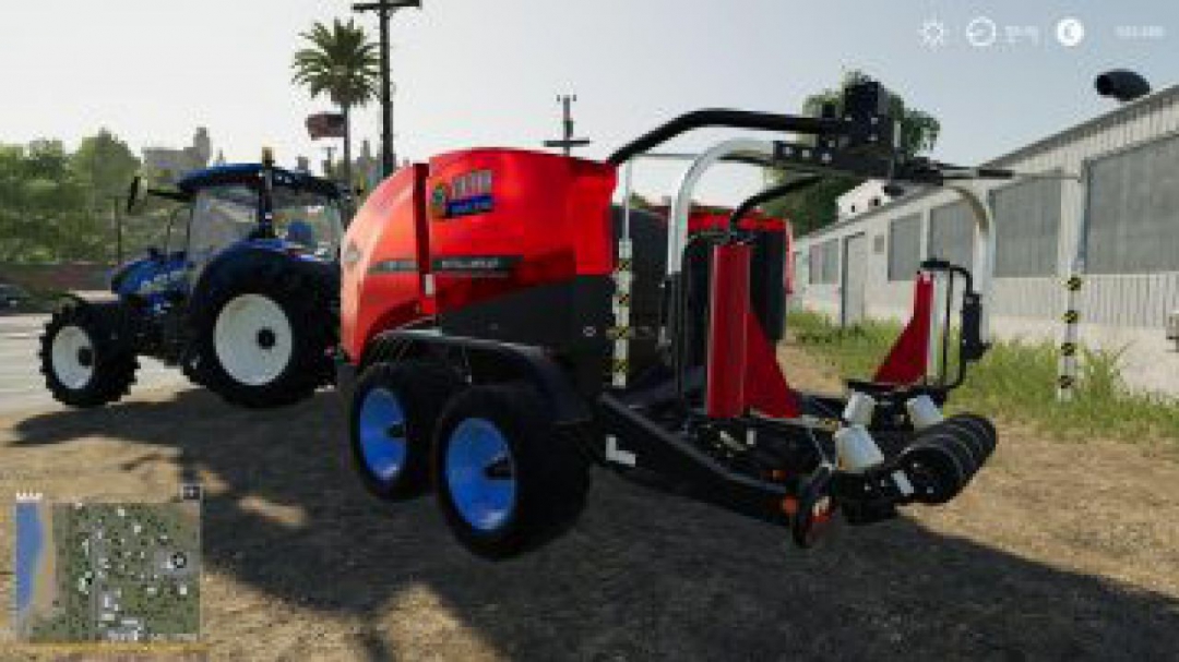 FS19 Silage baler with 10 meter width v1.0