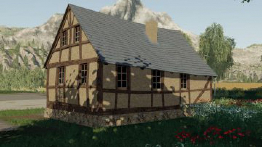 FS19 Timberframe House v1.0.0.1