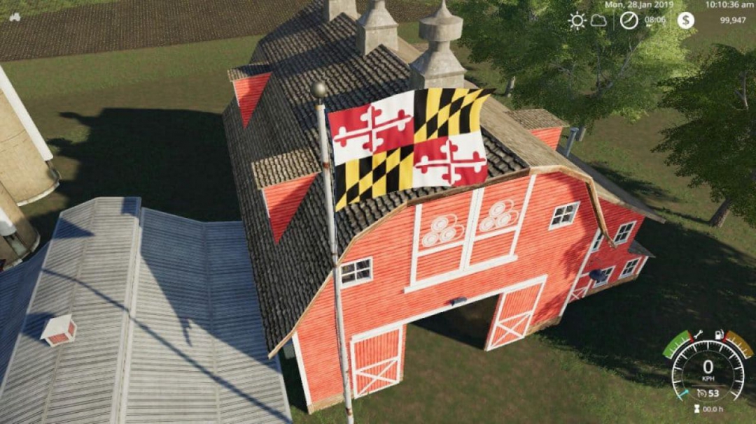 FS19 Maryland Flag v1.0.0.0