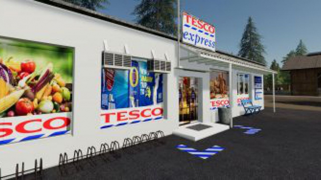 FS19 Tesco Express Egg Selling Point v1.0.0.0