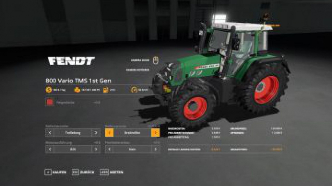 FS19 Fendt 800 Vario TMS v1.0.0.7