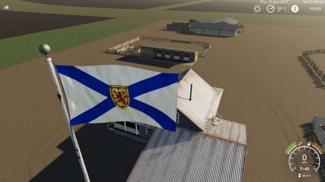 FS19 Nova scotia Flag v1.0.0.0