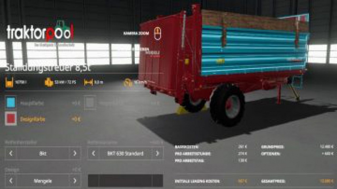 FS19 Manure spreader set 8.5t