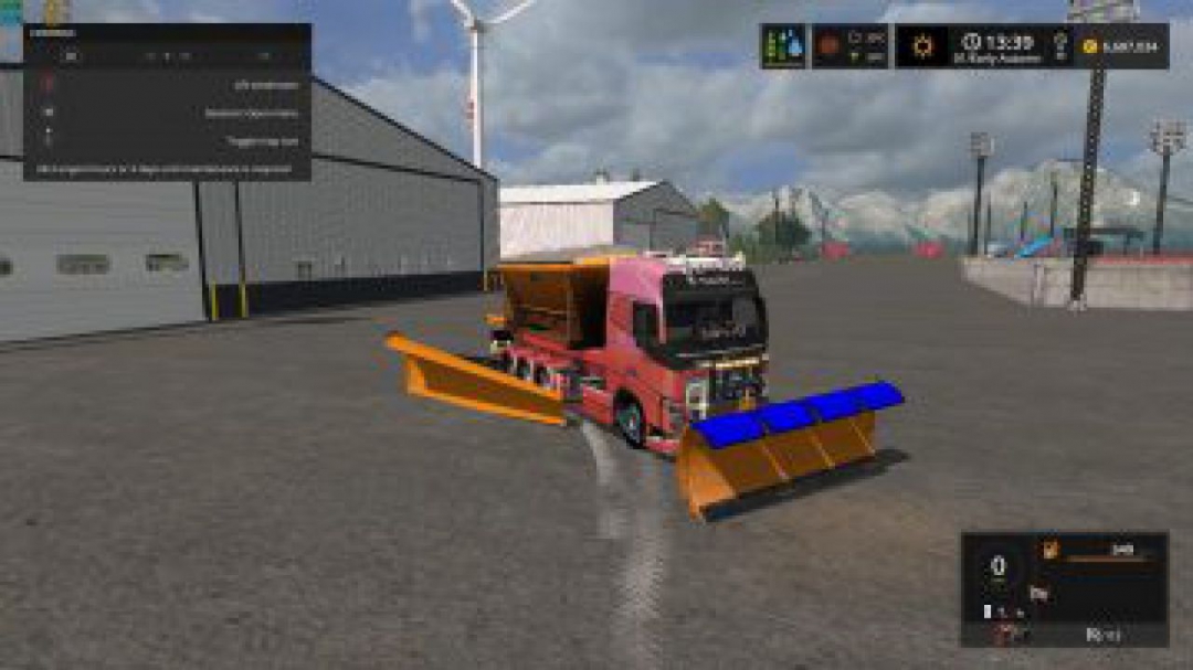 FS17 Snow Truck with snowblades and sander v1.0