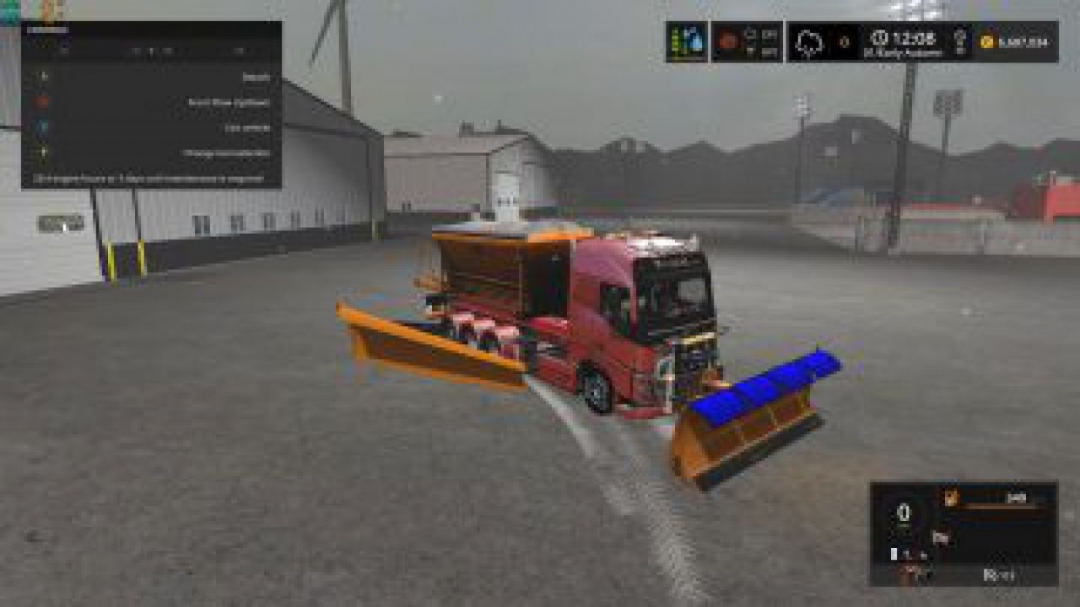 FS17 Snow Truck with snowblades and sander v1.0