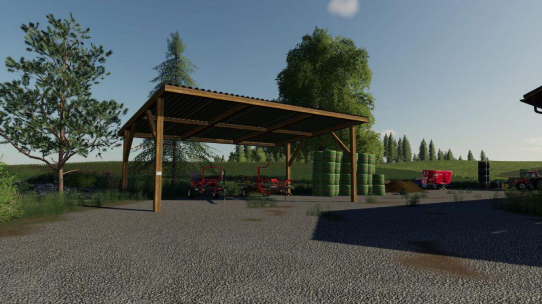 FS19 Two barns v1.0.0.0