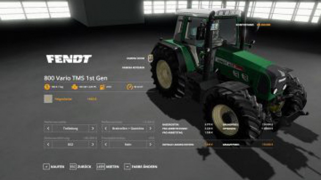 FS19 Fendt 800 Vario TMS v1.0.0.8