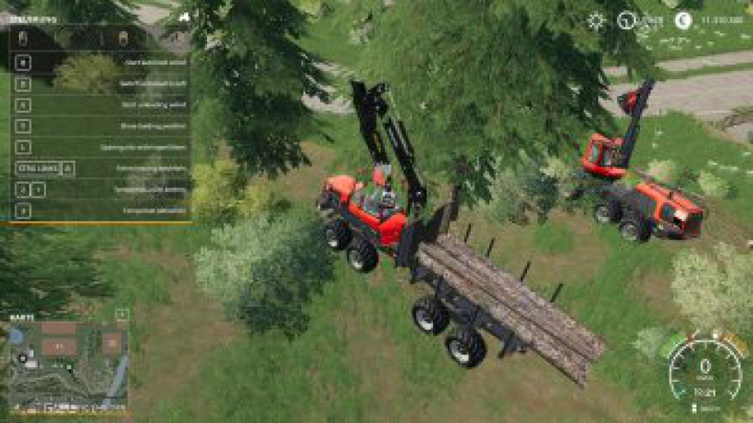 FS19 Komatsu 875 Autoload v1.0.0.0