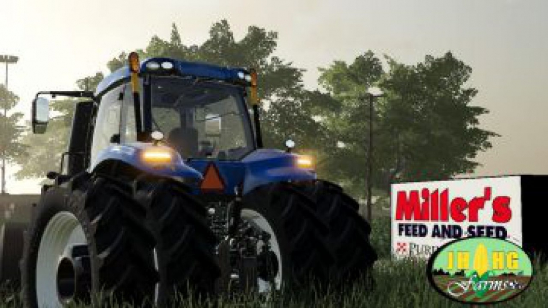 FS19 New Holland T.8 Row Crop v1.0