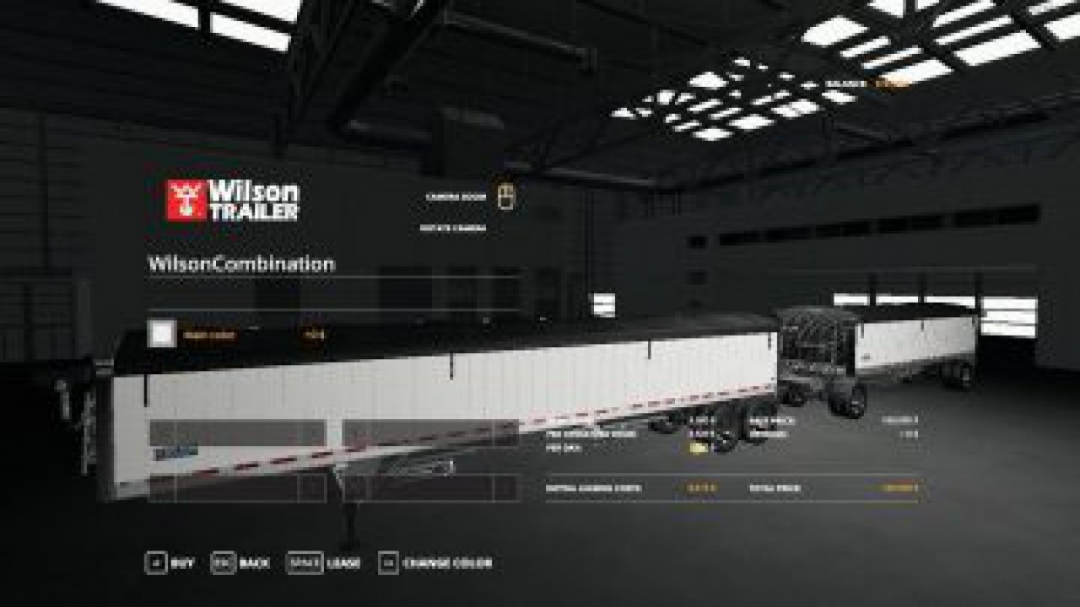 FS19 Wilson Trailer and pup combination v1.0