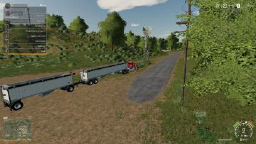 FS19 Wilson Trailer and pup combination v1.0