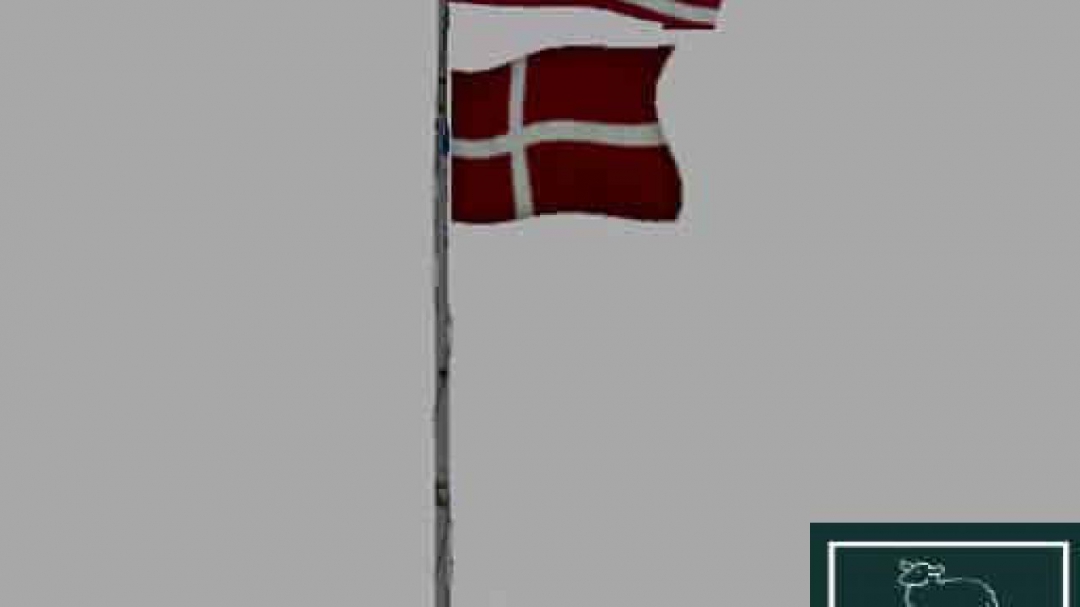 FS19 USA over Denmark Flag v0.0.0.1