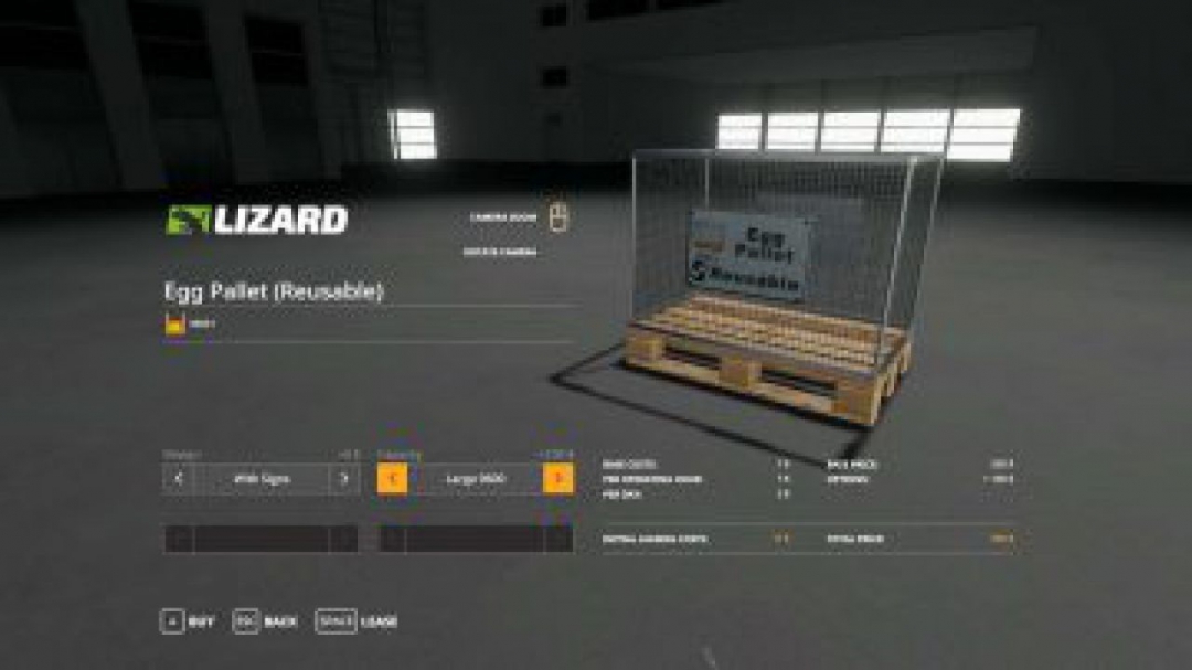 FS19 Egg Pallet – Buyable v1.0